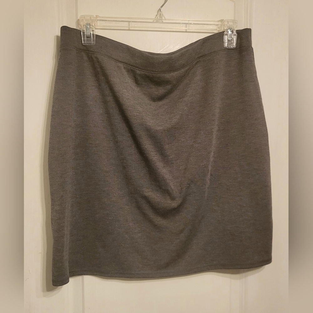 Grey pencil skirt, George 1X/16-18